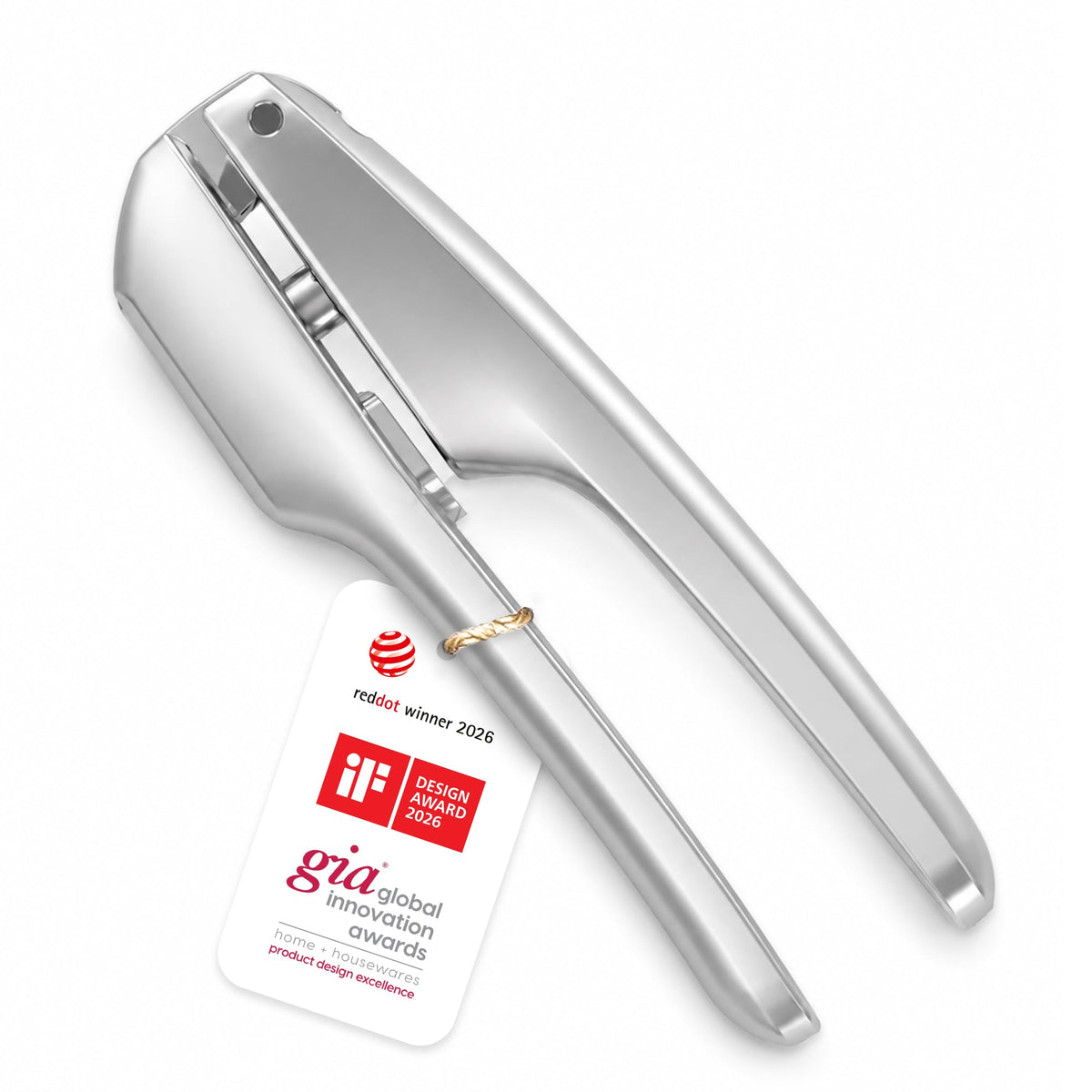 Zyliss Susi 4 Garlic & Ginger Press, Odor-Free Hands, No Need To Peel
