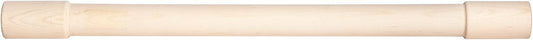 J.K. Adams Lovely Maple Wood Rolling Pin, 24-inches by 1-3/4-inches by 1/8-inches