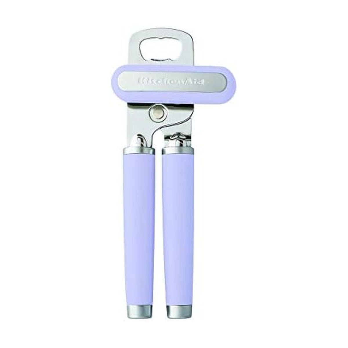 KitchenAid Classic Multifunction Can Opener and Bottle Opener Easy to Use, Razor Sharp Stainless Steel Cutting Wheel, Soft Ergonomic Handles, Mineral Water