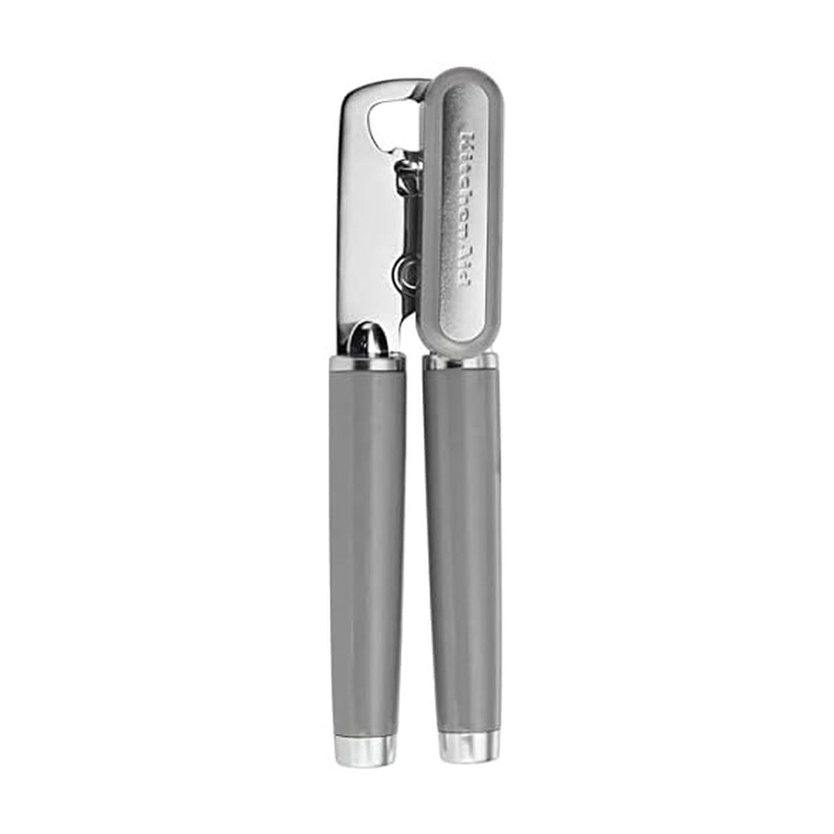KitchenAid Classic Multifunction Can Opener and Bottle Opener Easy to Use, Razor Sharp Stainless Steel Cutting Wheel, Soft Ergonomic Handles, Mineral Water