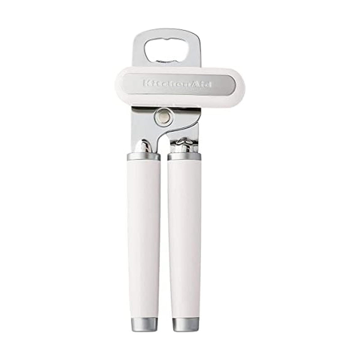 KitchenAid Classic Multifunction Can Opener and Bottle Opener Easy to Use, Razor Sharp Stainless Steel Cutting Wheel, Soft Ergonomic Handles, Mineral Water