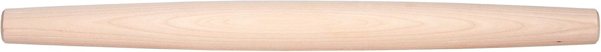 J.K. Adams French Tapered Rolling Pin, Wooden Baking Dowel, 20.5" x 1.75"