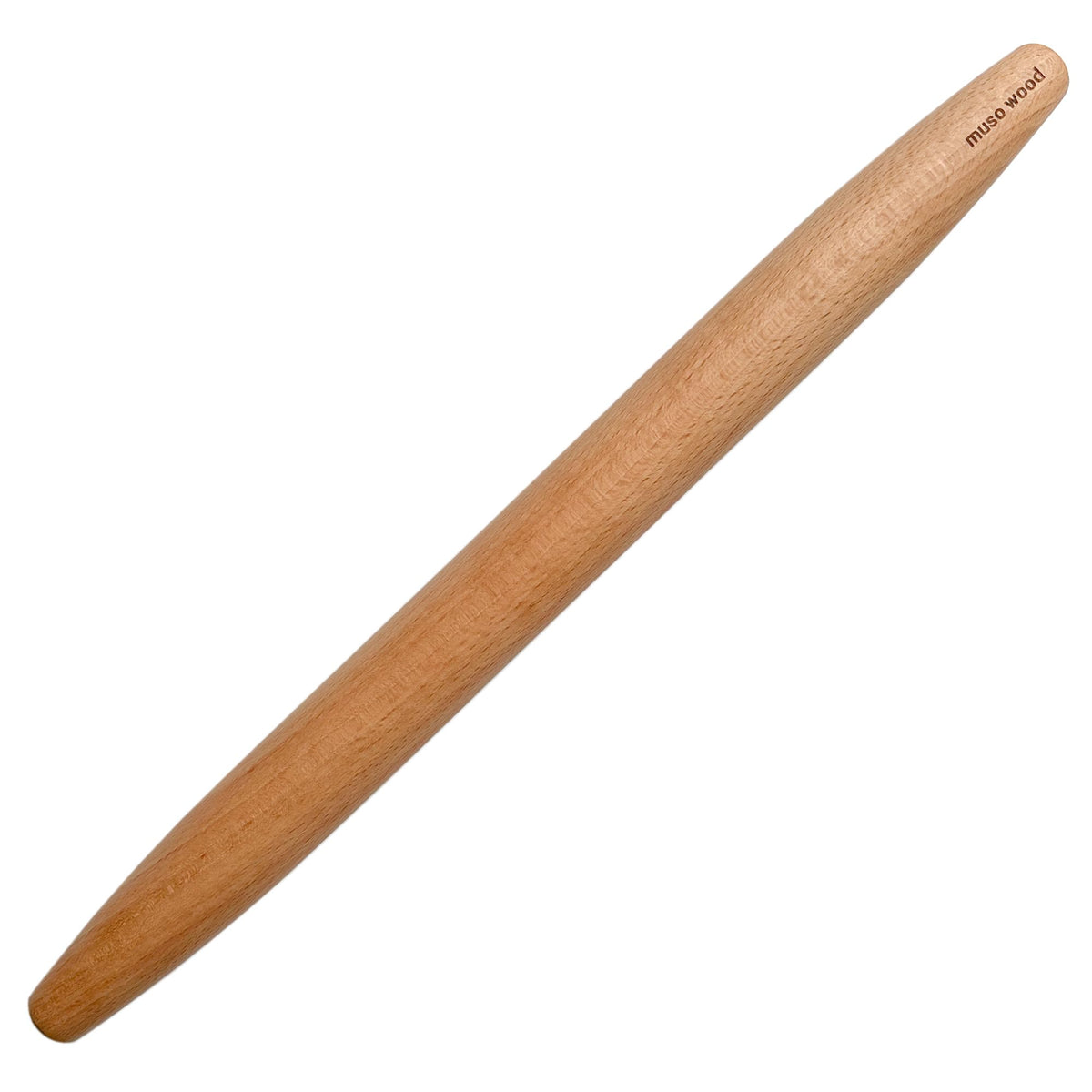 muso wood Wooden Rolling Pin for Baking, Walnut Wood Tapered Rolling Pin