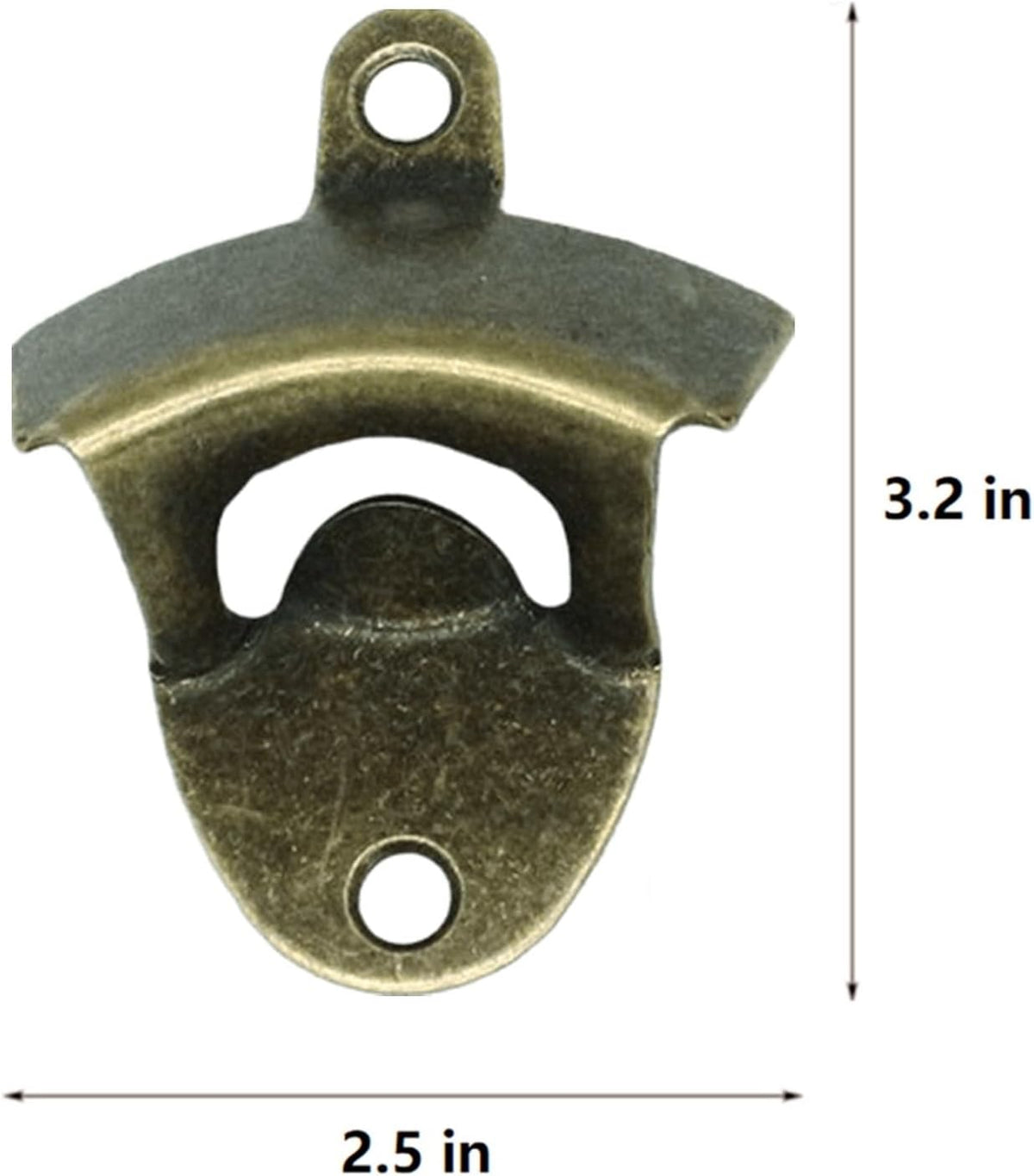 ANSLYQA 20 Pack Bottle Opener Wall Mounted (Bronze)