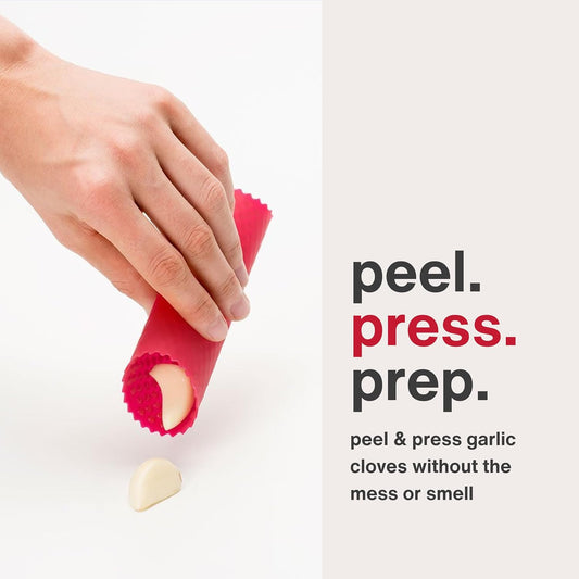 Zyliss Garlic Peeler & Easy Clean Garlic Press